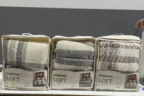 Merinos Loft 2 Parça Battaniye Seti Anna Mint - 3