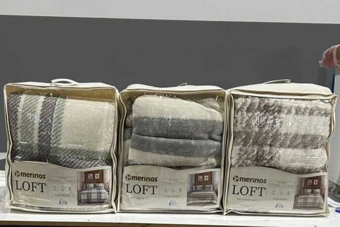 Merinos Loft 2 Parça Battaniye Seti Anna Mint - 3