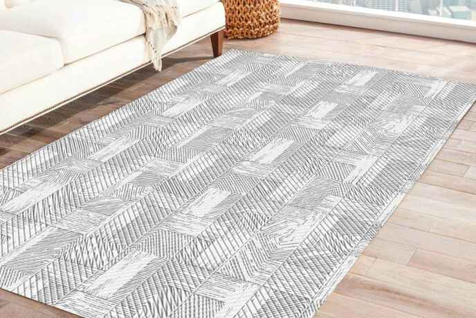 Aksu Prime Dekoratif Halı 150X200 Desa Gri - 1