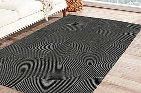 Jassrug Rölyef Halı 150X220 Joy Antrasit - Jassrug