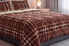 Merinos Comforter Yorgan Seti 220X240 Anna Kahve - 2