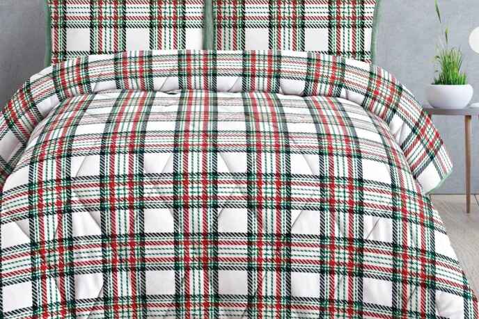 Merinos Comforter Yorgan Seti 220X240 Jago Yeşil - 2