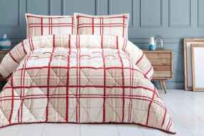 Merinos Comforter Yorgan Seti 220X240 Juni Bej - Merinos