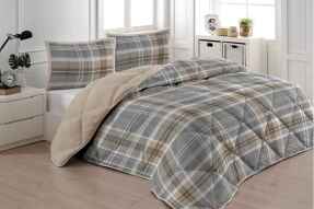 Merinos Comforter Yorgan Seti 220X240 Juni Gri - Merinos