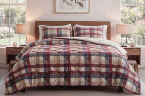 Merinos Comforter Yorgan Seti 220X240 Pedro Bordo - Merinos