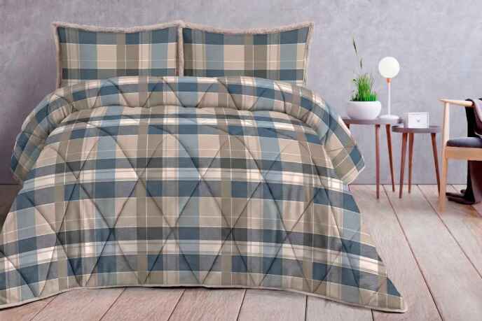 Merinos Comforter Yorgan Seti 220X240 Stephane Mavi - 1