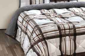 Merinos Comforter Yorgan Seti 220X240 Wera Gri - 2