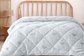 Merinos Fashion Yorgan 195X215 Ever Buz Mavi - Merinos