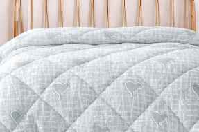 Merinos Fashion Yorgan 195X215 Ever Buz Mavi - 2