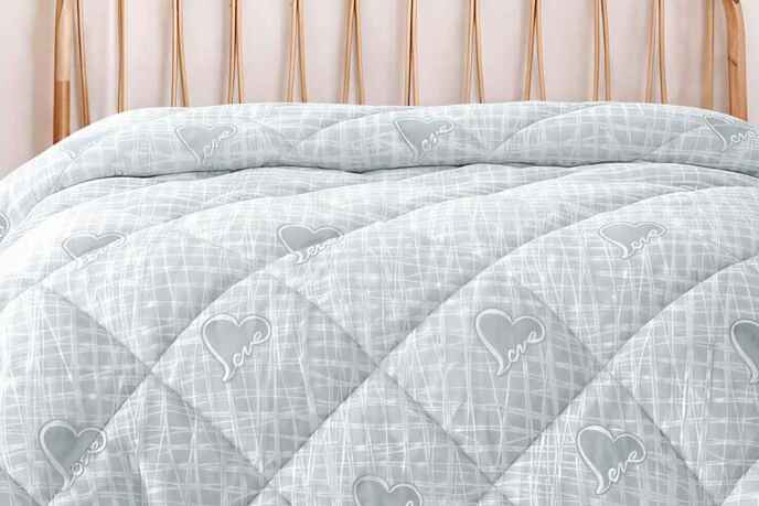Merinos Fashion Yorgan 195X215 Ever Buz Mavi - 2