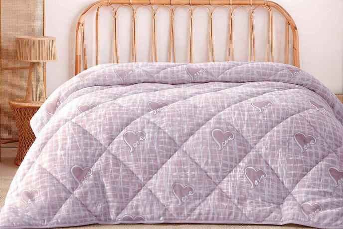 Merinos Fashion Yorgan 195X215 Ever Lila - 1