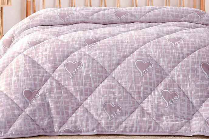 Merinos Fashion Yorgan 195X215 Ever Lila - 2