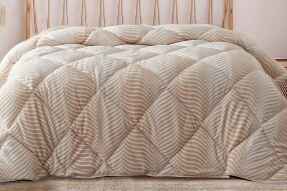Merinos Fashion Yorgan 195X215 Side Bej - 2