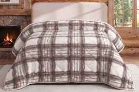 Merinos Loft Yorgan 195X215 Volante Kahve - 2